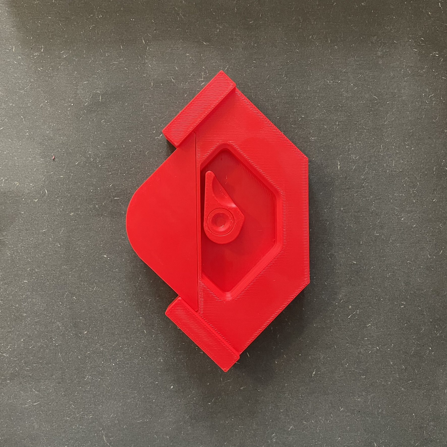 Khuôn Phay Router - Jig Bo Góc Có Kẹp Nhả Nhanh