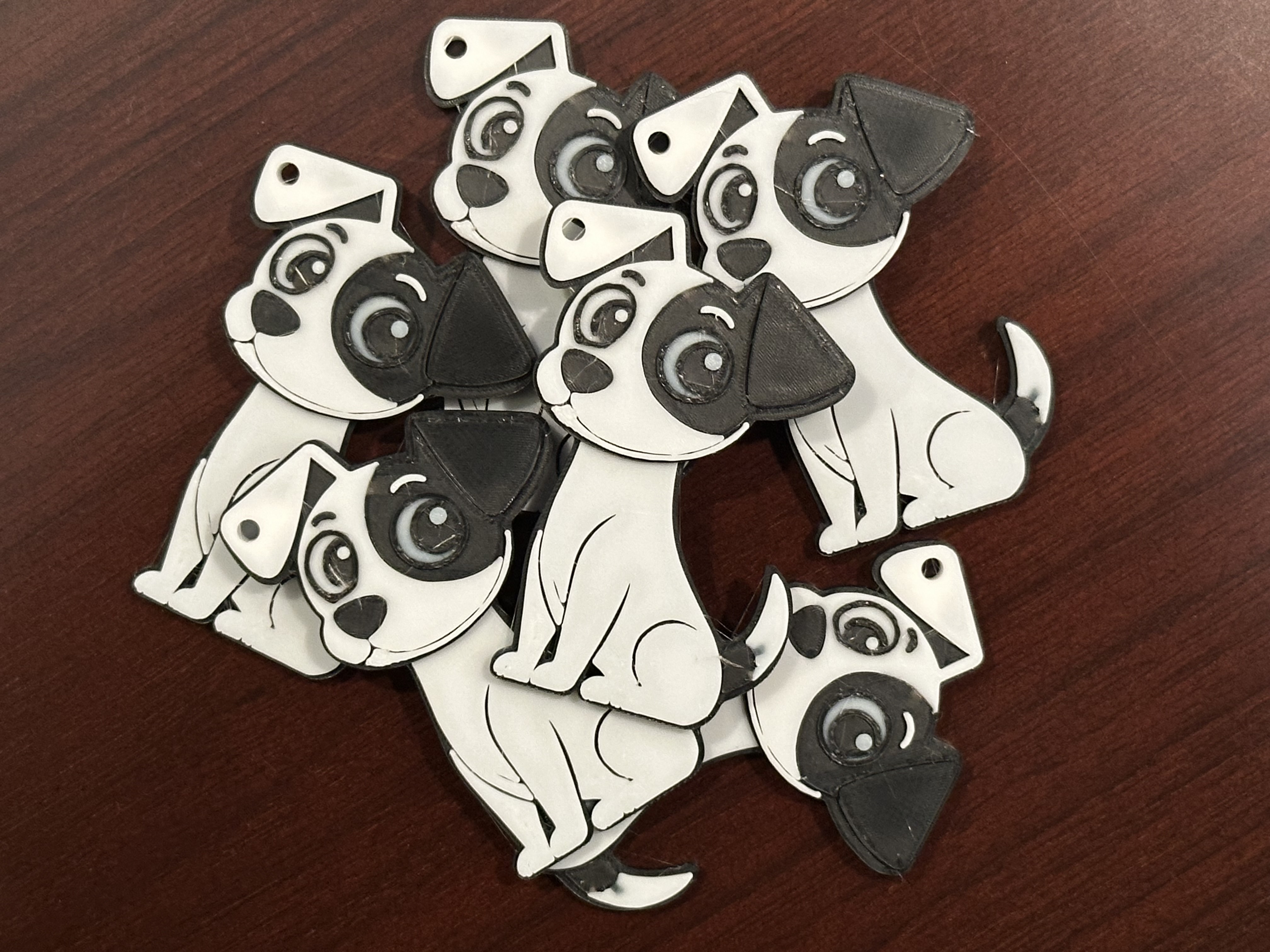 Jack Russell Keychain