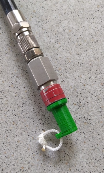 Nắp Chống Bụi Cho Khớp Nối Nhanh Swagelok QC6 Đầu Đực