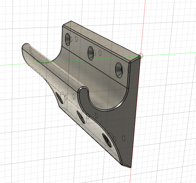 Móc treo tường cho thanh tạ Trap bar / Hex bar