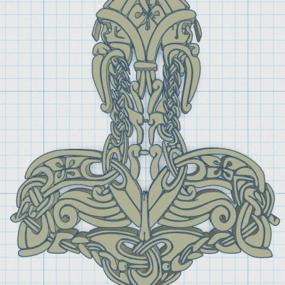 Miếng Lót Ly Hình Búa Thor 41