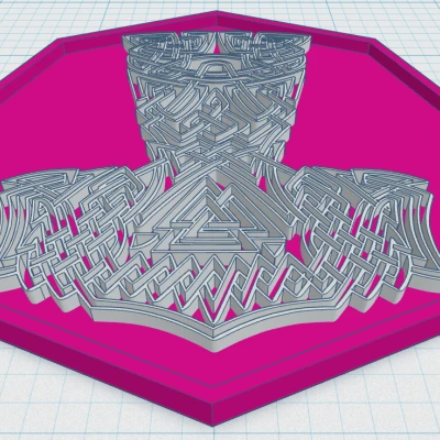 Móc Khóa Búa Thor 32