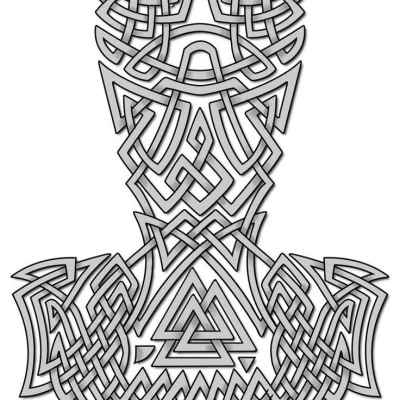 Móc Khóa Búa Thor 32