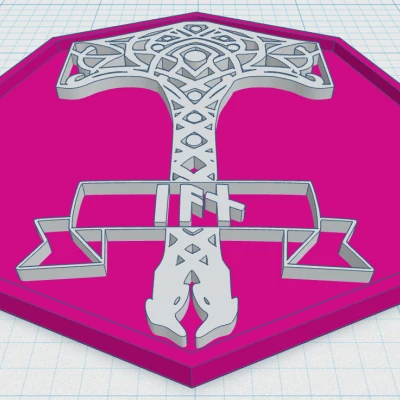 Móc Khóa Búa Thor 23