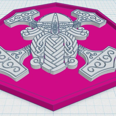 Đế lót ly Búa của Thor 22