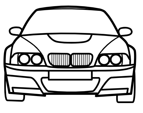 Hình bóng xe - BMW E46 M3 (2000)