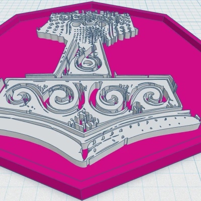 Đế Lót Cốc Búa Thor 15