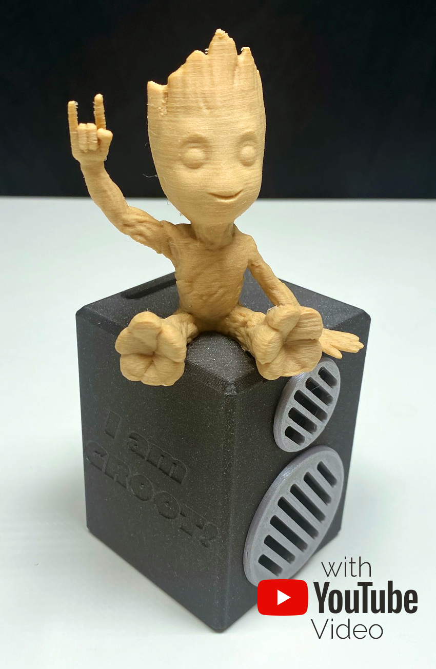 ỐNG HÚN TIỀN HEAVY METAL GROOT Mở Rộng