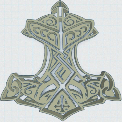 Búa của Thor - Đế lót ly 6