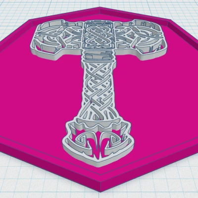 Giá Đỡ Cốc Hình Búa Thor 3