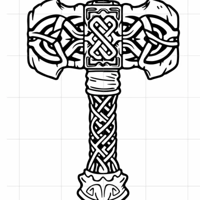 Giá Đỡ Cốc Hình Búa Thor 3