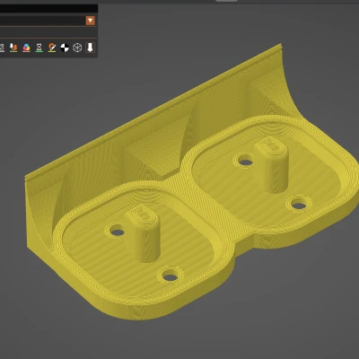 Giá đỡ gắn tường Oral-B Twin