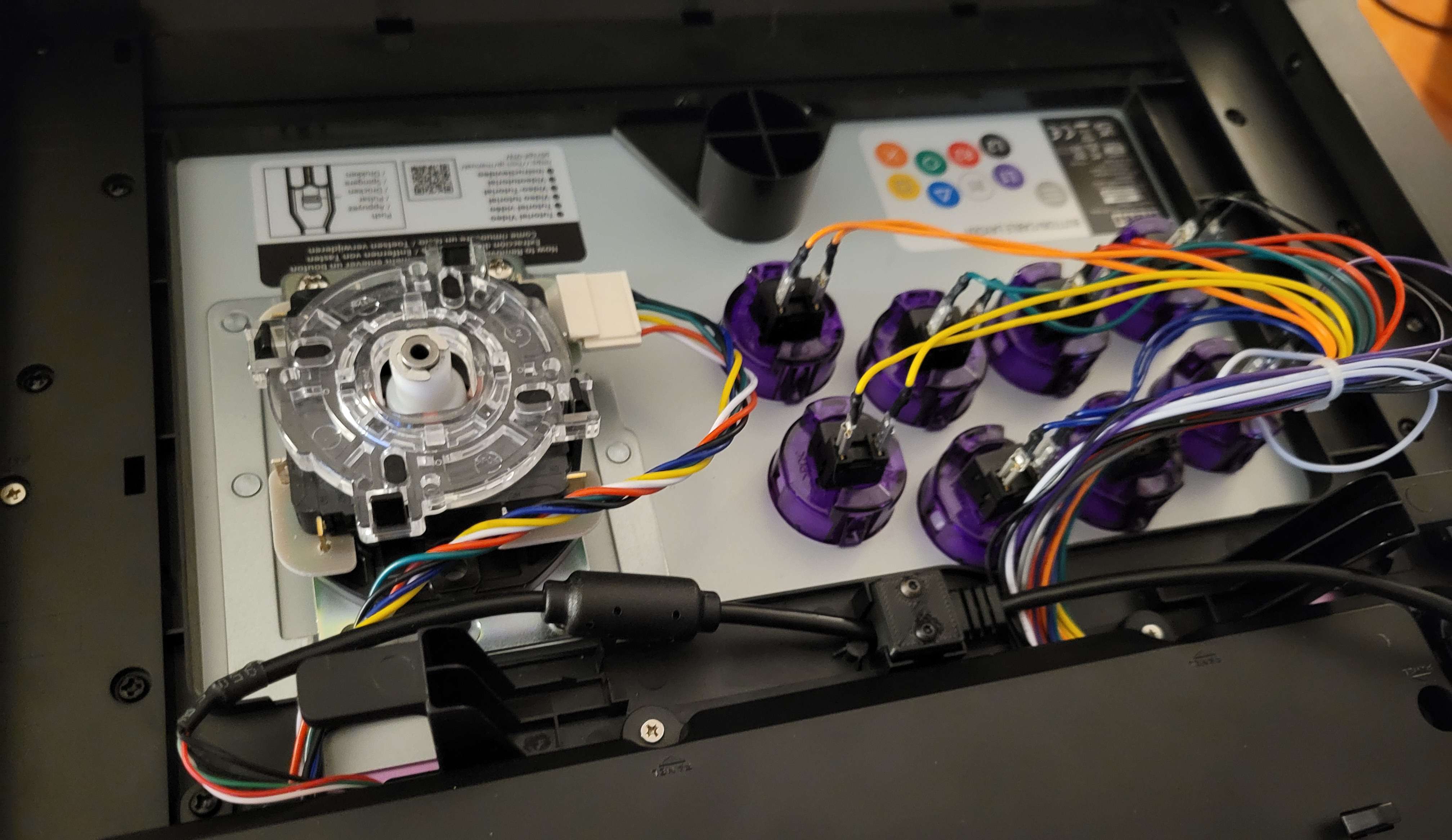 Nắp Che Dây Thay Thế Cho Hori Fight Stick Alpha