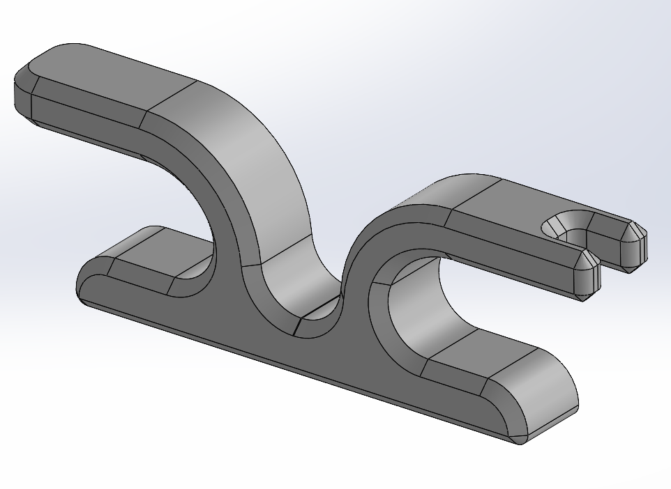 Chặn Dây Cáp Dùng Keo Dán Tường Command Strip