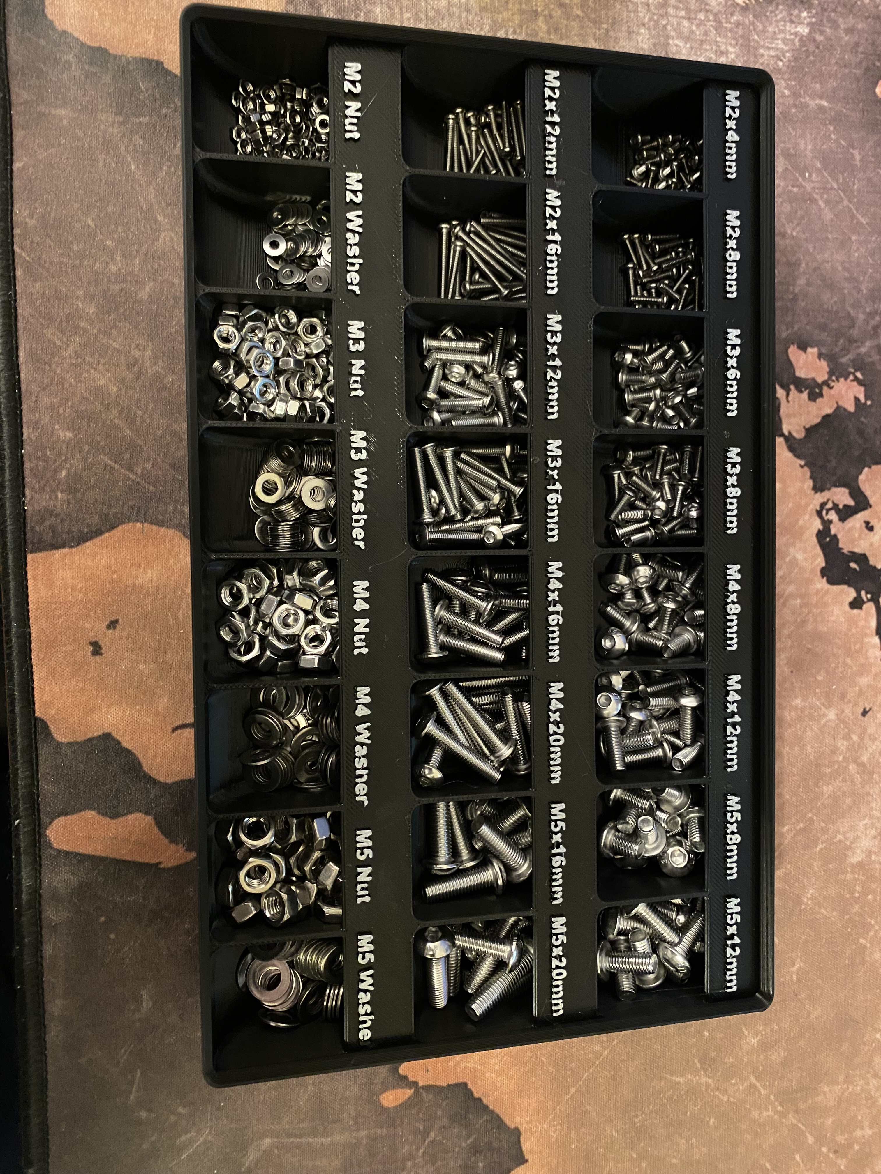 Kadrick 1230 PCS M2 M3 M4 M5 GRIDFINITY BIN