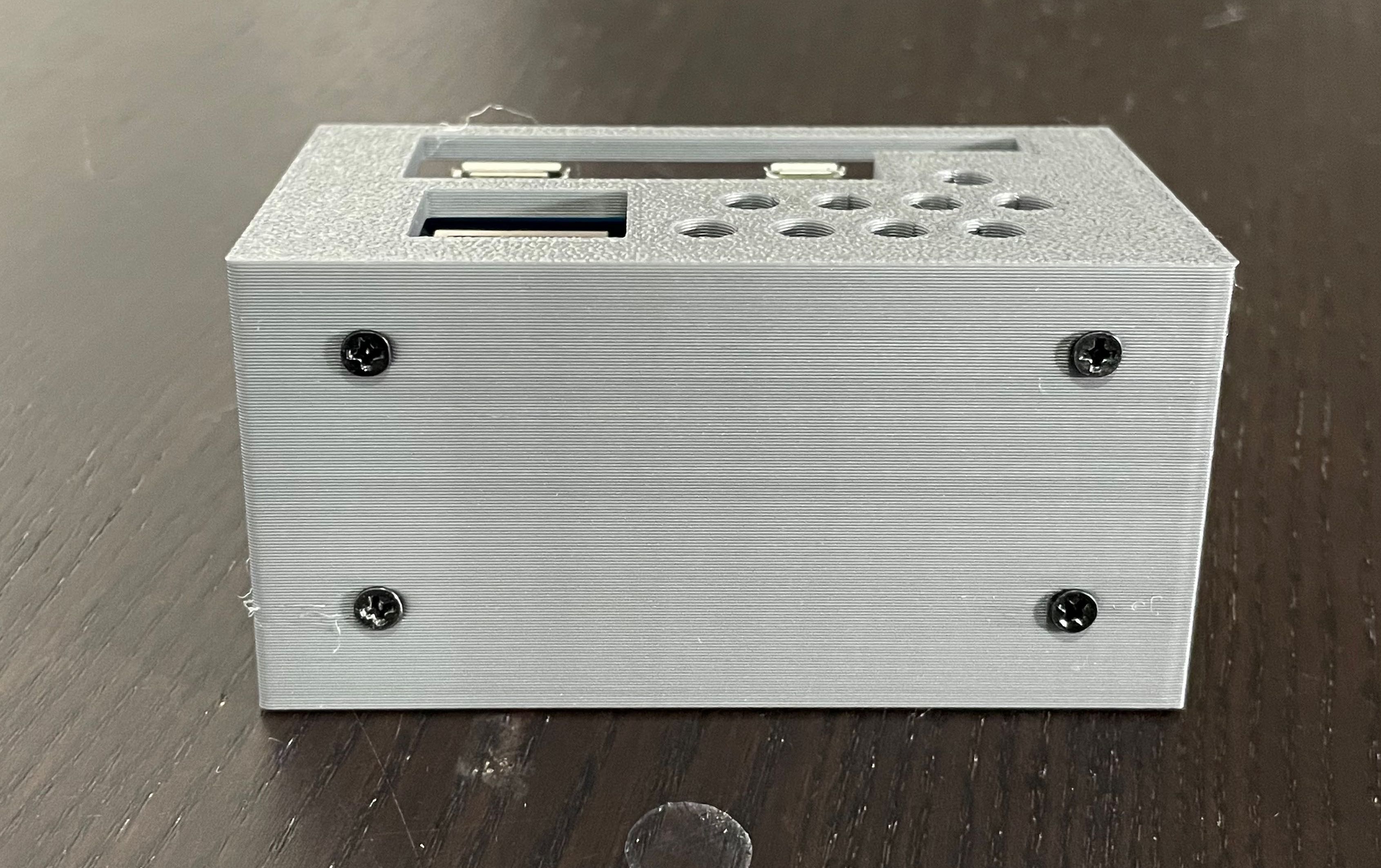 Khung Gắn Rack 1U Cho Waveshare PoE Ethernet / USB Hub HAT & Pi Zero