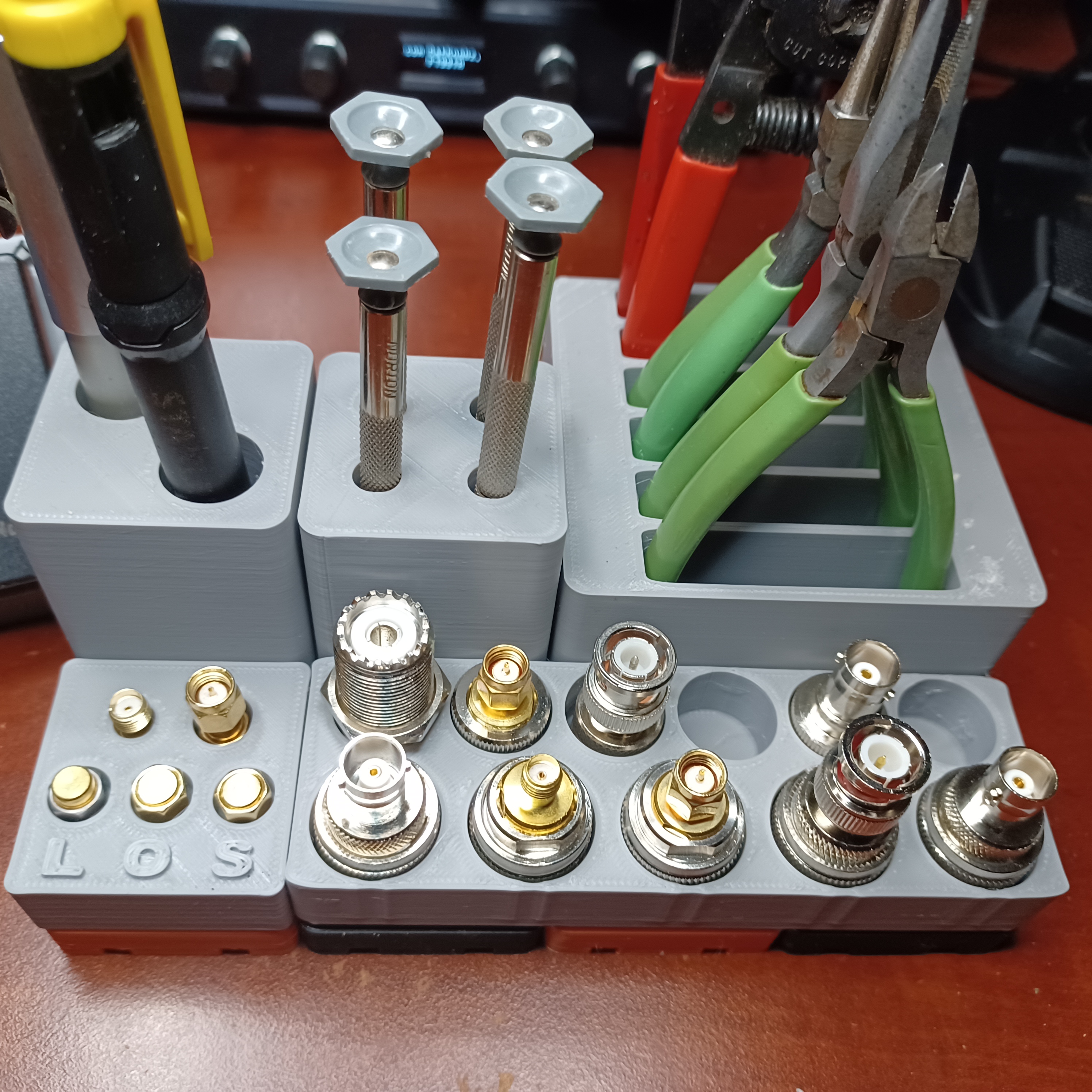 Khay Đựng Bộ Hiệu Chuẩn VNA Gridfinity