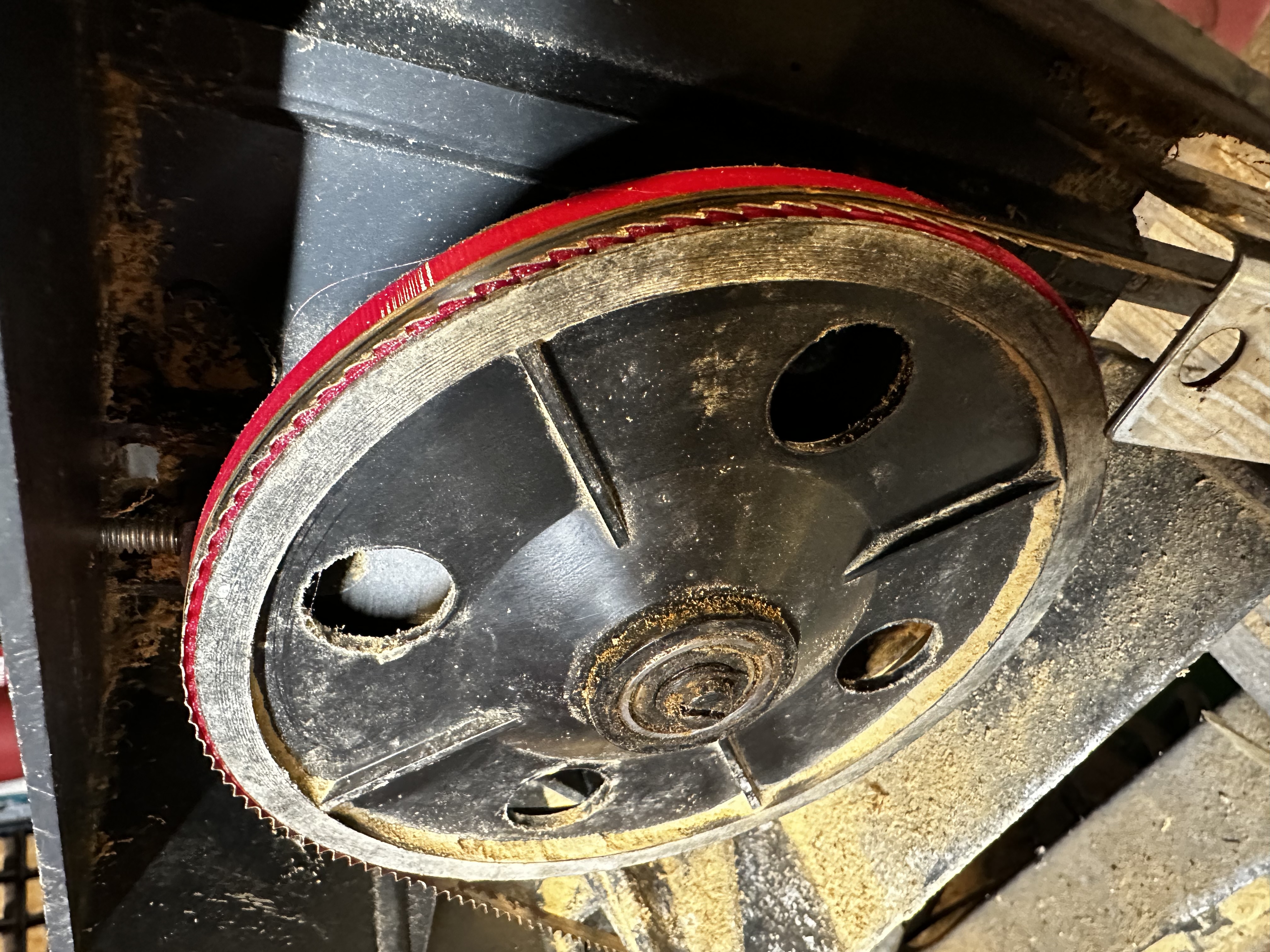 Dây curoa Urethane cho Máy cưa băng Task Force 90181 (và có thể cả Craftsman 113.244513)