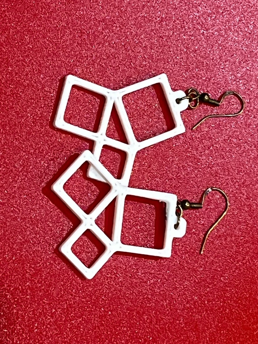 Bông tai Chứng minh Định lý Pitago cho dân mê toán!