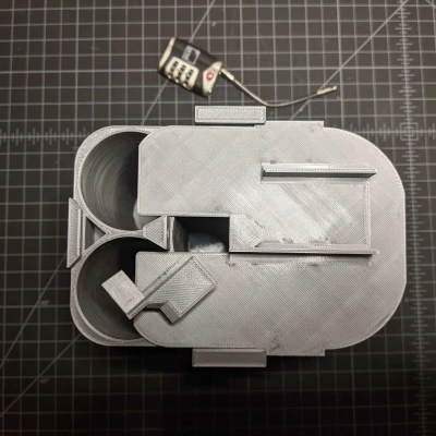 Hộp Khóa Tròn Quá Khổ Cho Khóa Cáp Mini TSA