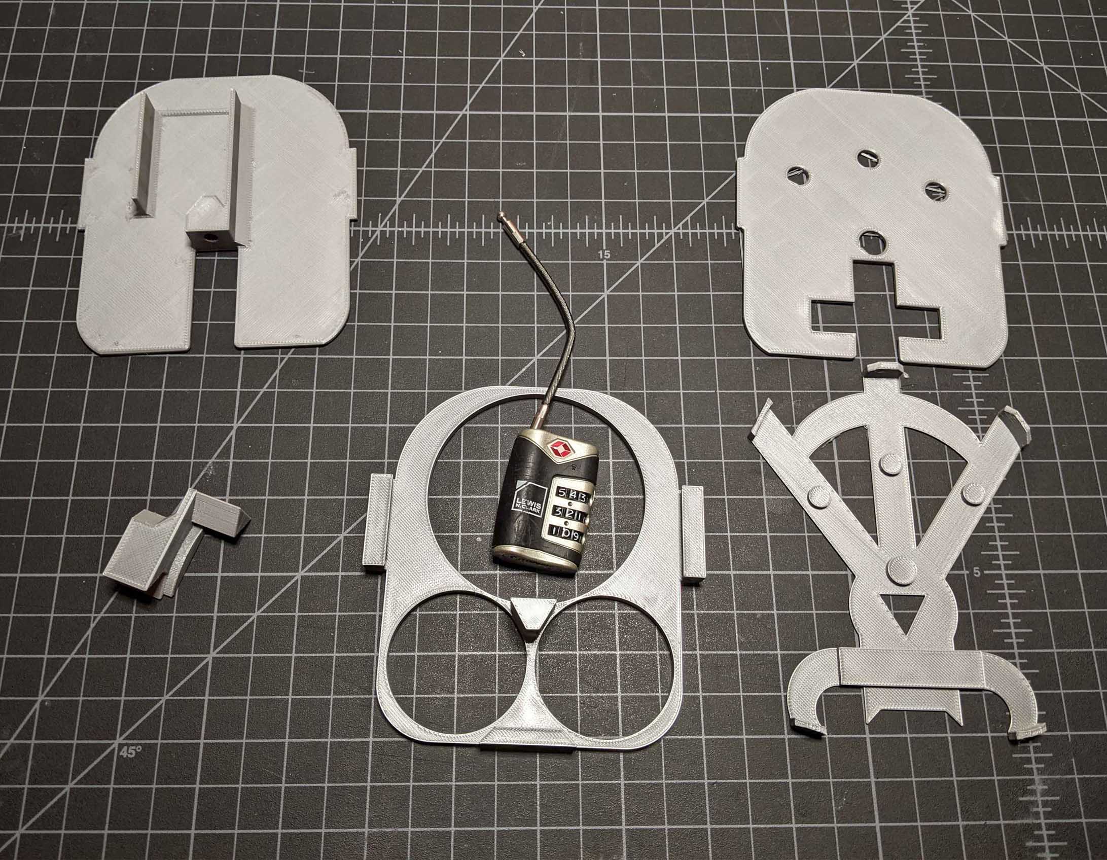 Hộp Khóa Tròn Quá Khổ Cho Khóa Cáp Mini TSA