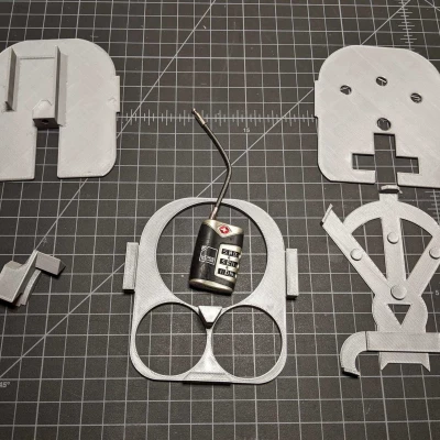 Hộp Khóa Tròn Quá Khổ Cho Khóa Cáp Mini TSA