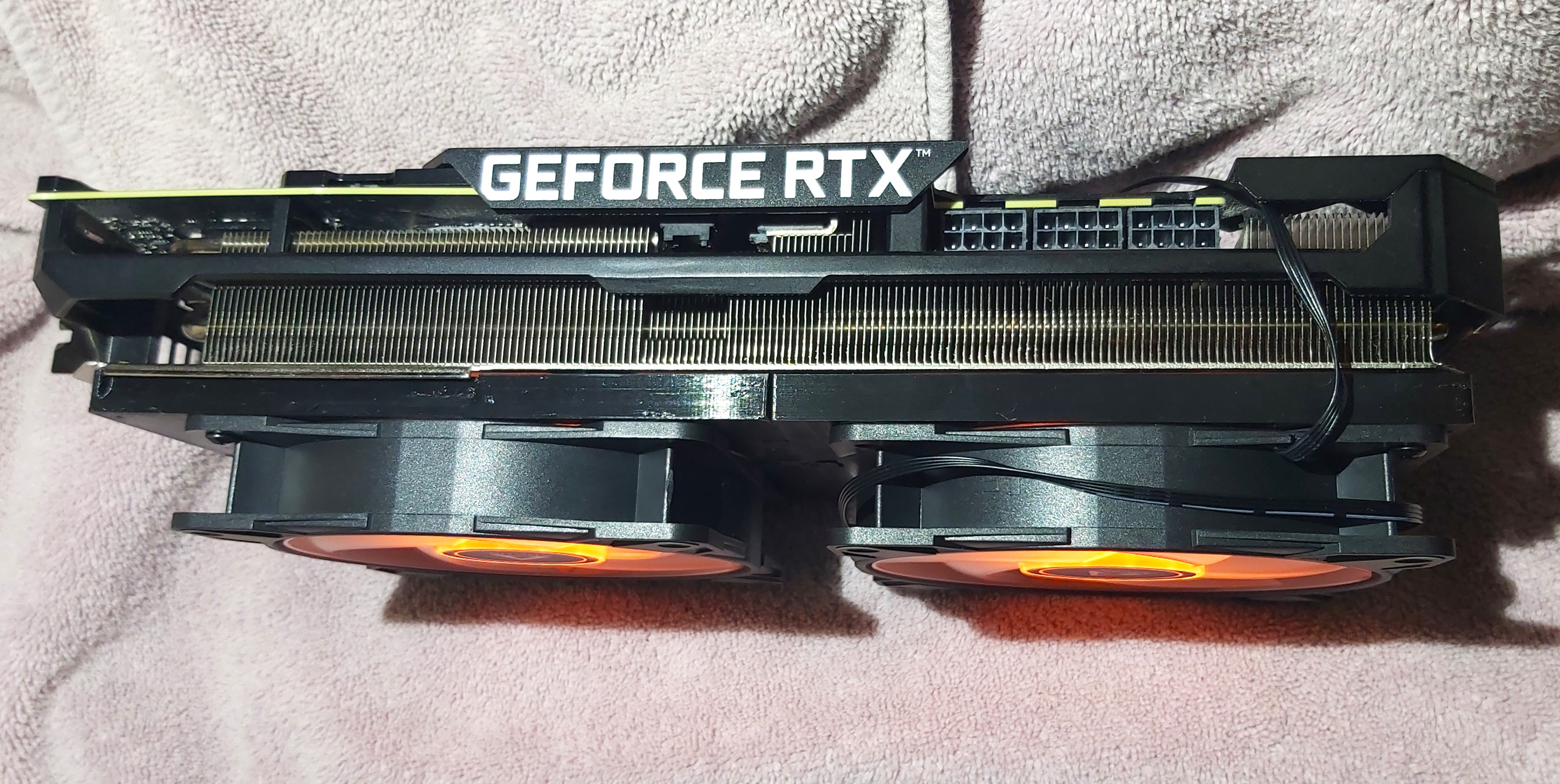 Kẹp Quạt Kép 120mm Cho Strix 3090 - 3080 - 3070 - ti