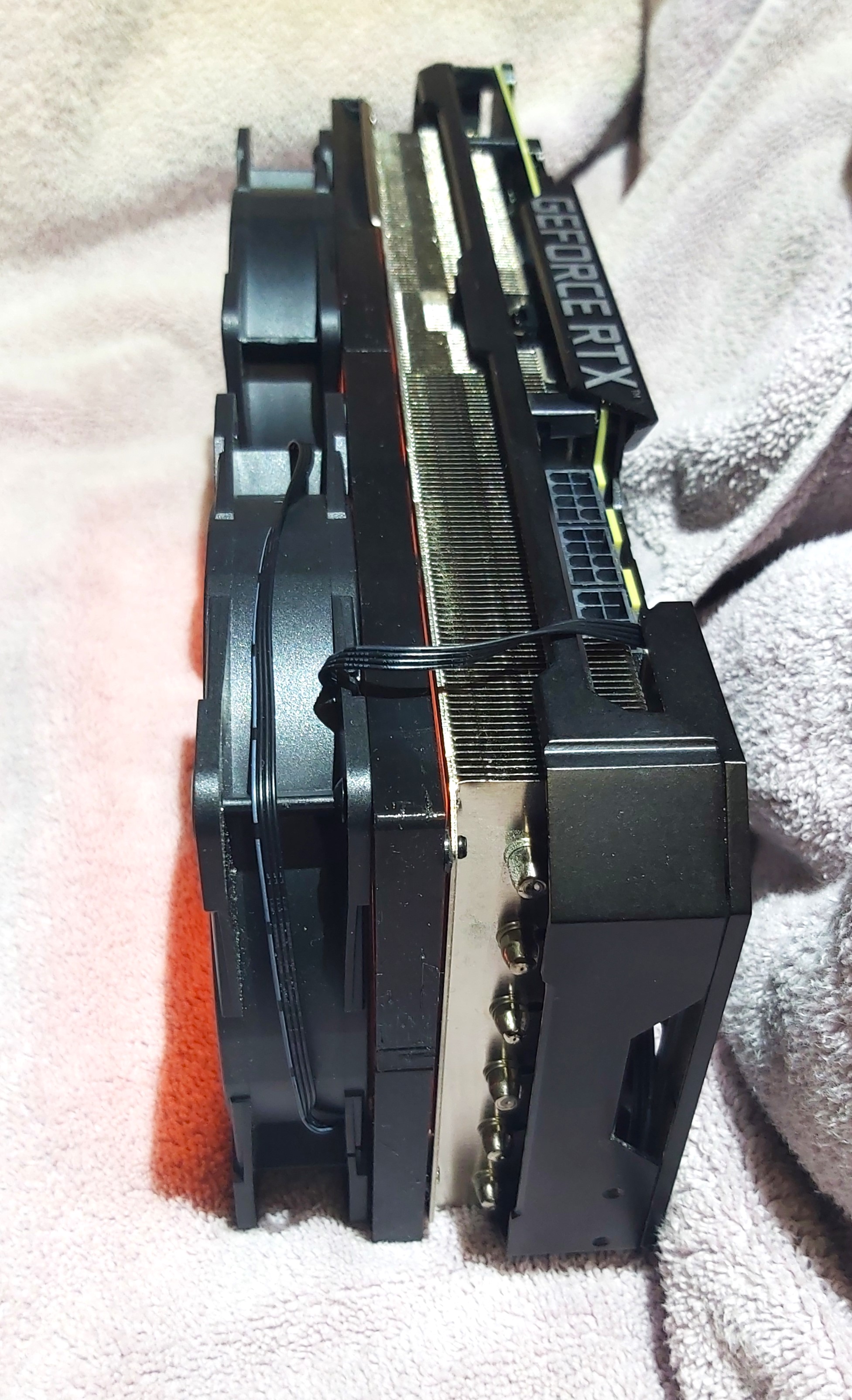 Kẹp Quạt Kép 120mm Cho Strix 3090 - 3080 - 3070 - ti