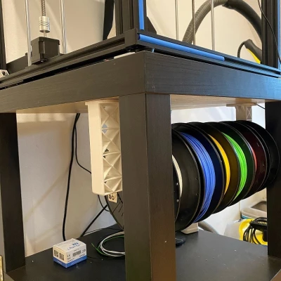 Giá Đỡ Cuộn Dây Tóc Cho Kệ IKEA Lack