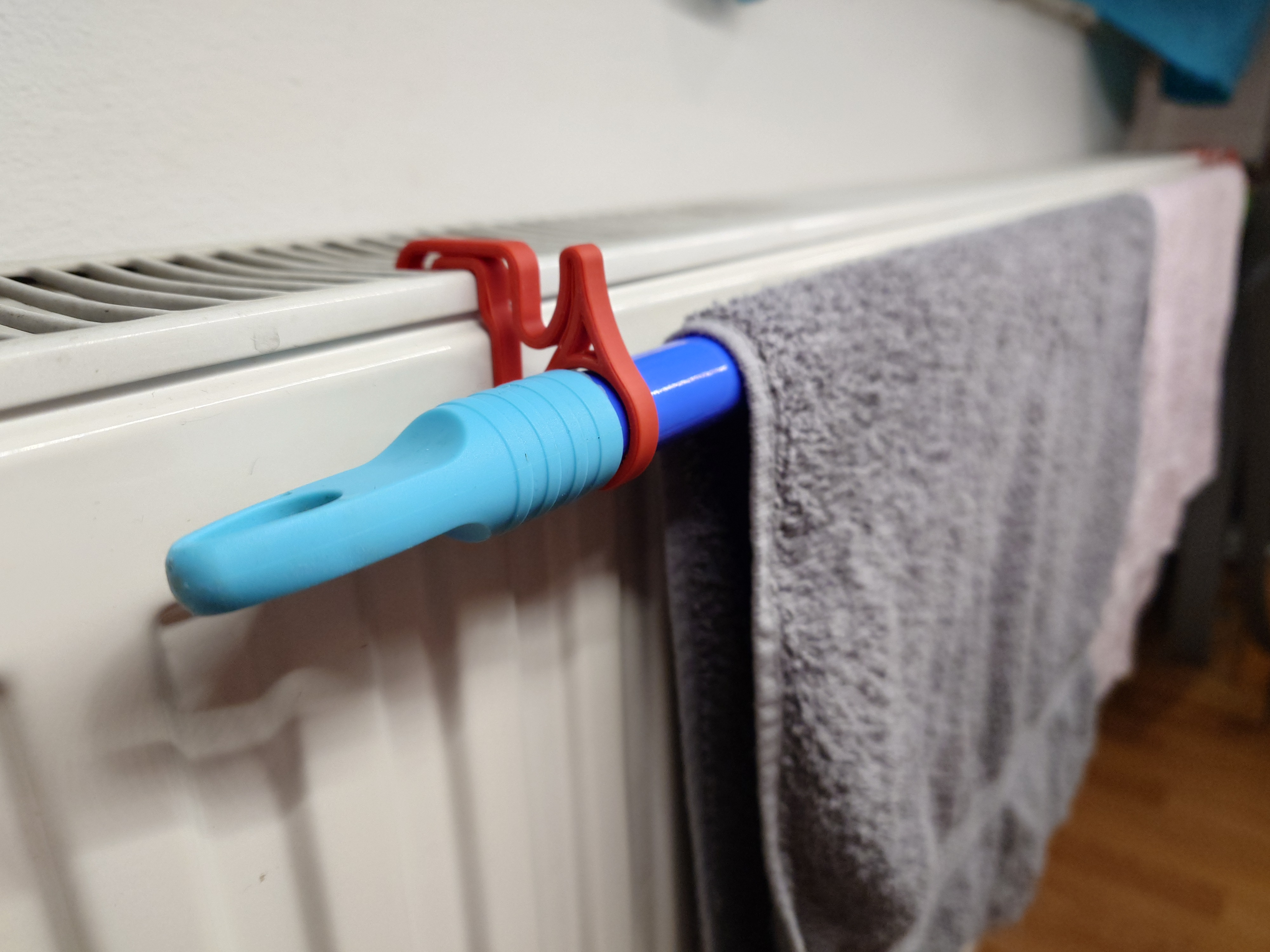 Móc treo/móc phơi đồ tản nhiệt đơn giản nhất