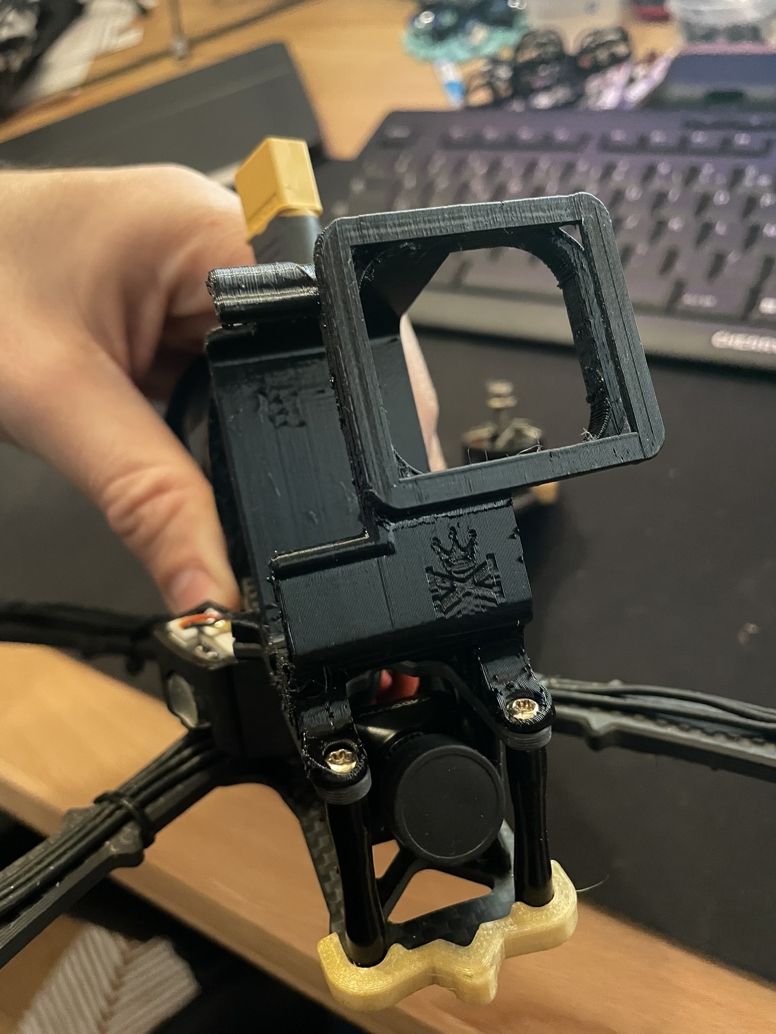 GoPro 9 10 gắn kết với bộ lọc TBS ND cho Sloop V3