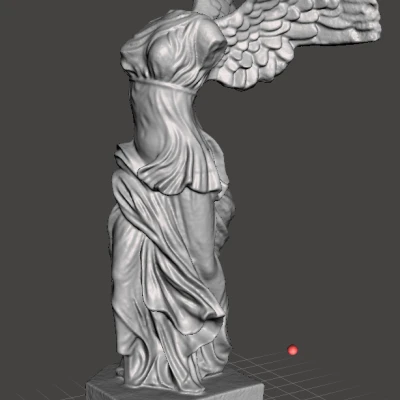 Tượng Nike thành Samothrace #ScanYourWorld