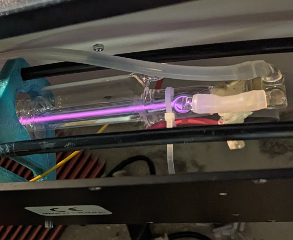 Retrofit Laser Trotec với ống CO2 40W