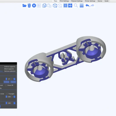 Người nhảy t20s bảo vệ gimbal