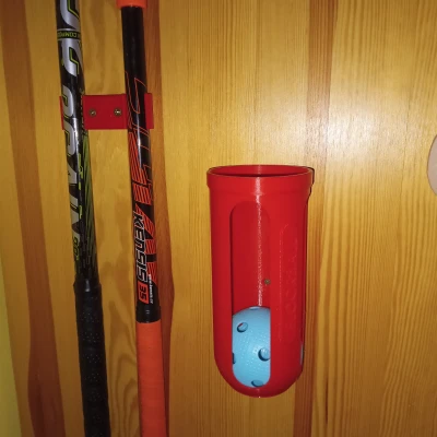 Kệ Đựng Bóng Floorball