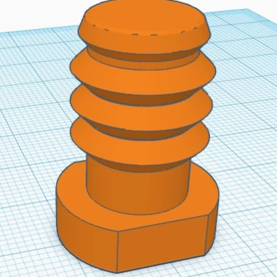 Đầu nối bịt ống 16mm