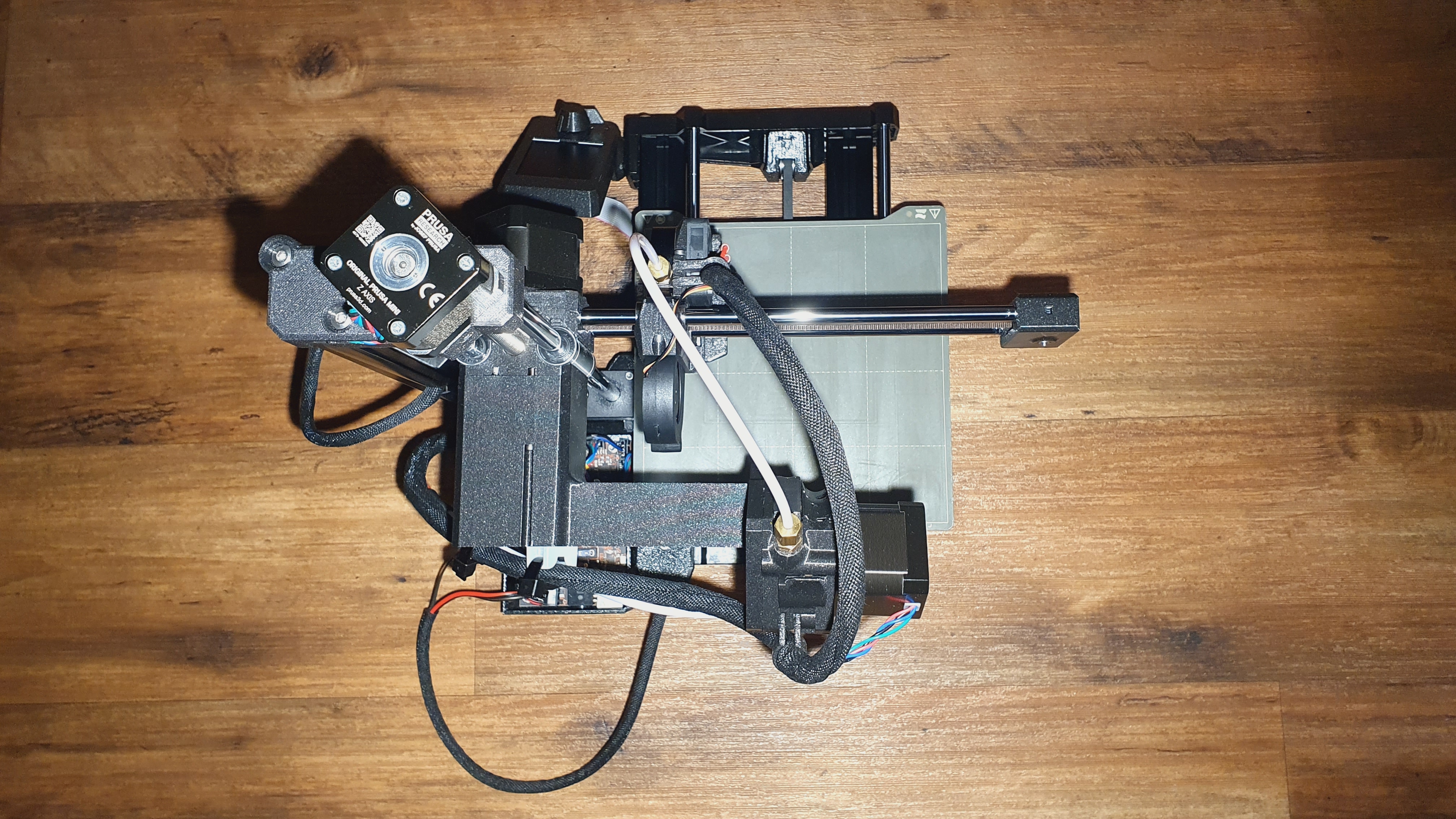 Mod đặt đầu đùn trung tâm cho Prusa Mini