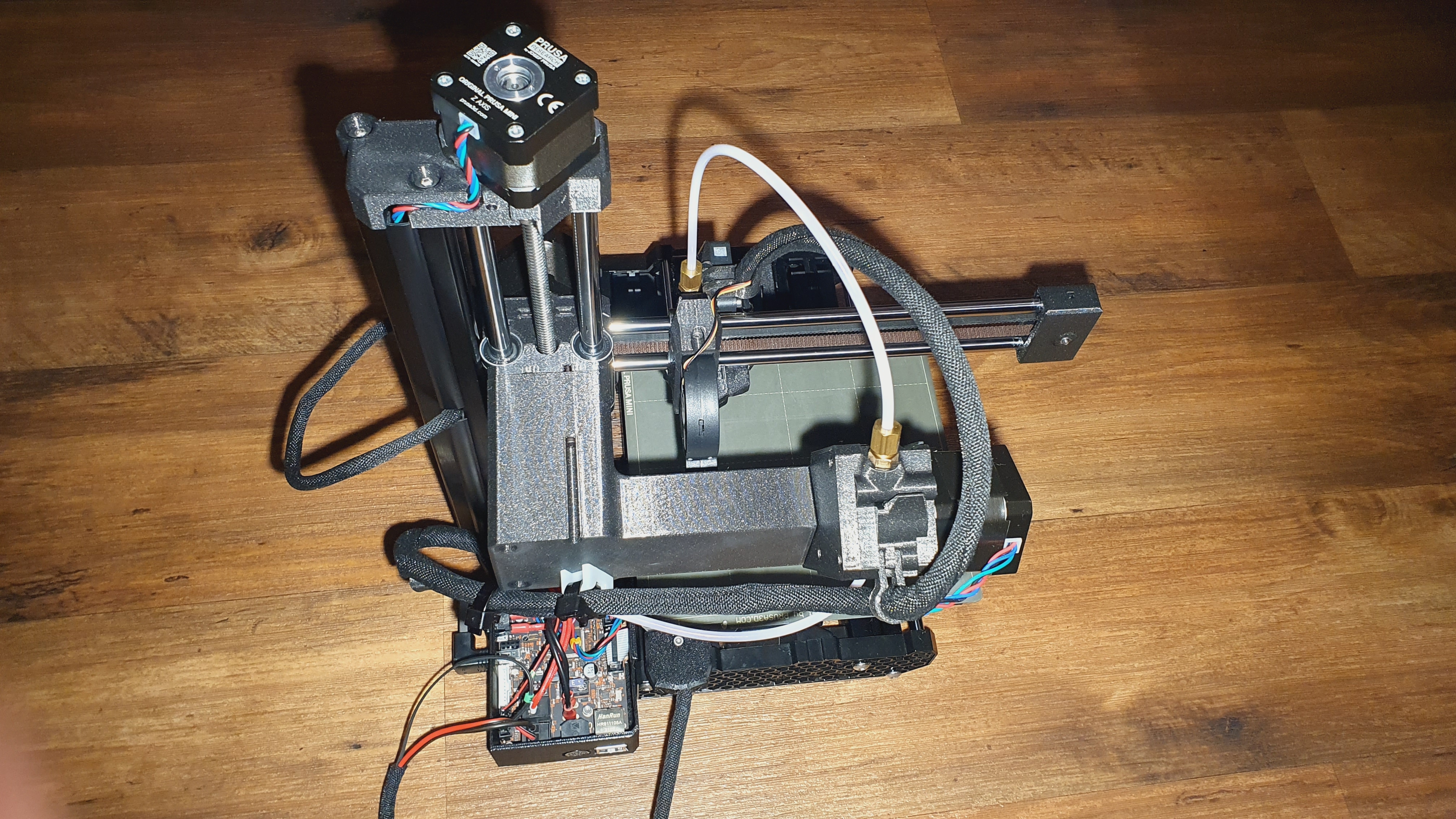 Mod đặt đầu đùn trung tâm cho Prusa Mini