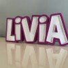 Tên Livia Phát Sáng 3D - Thumbnail 1