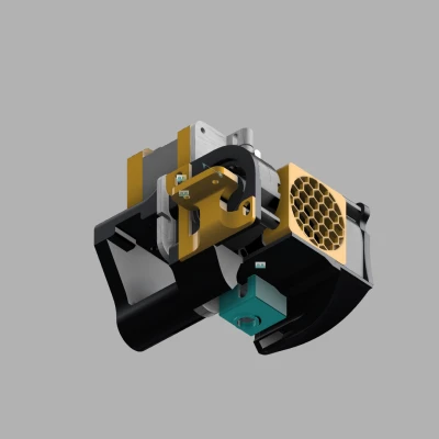Microswiss DD Hotend | Bản Ray Tuyến Tính