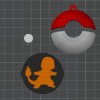 Móc Khóa Pokeball Phiên Bản Charmander - Thumbnail 1