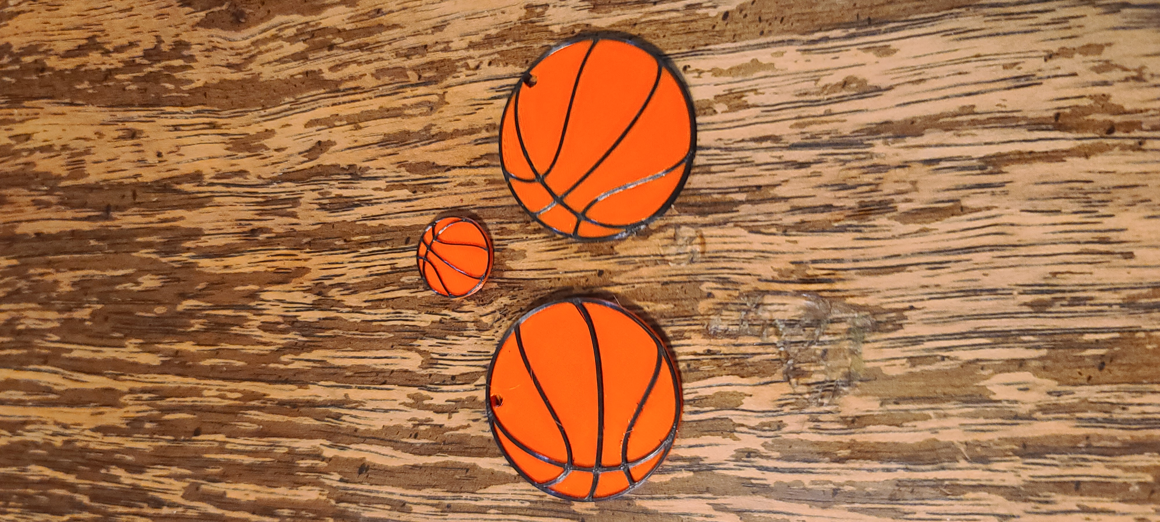 Bông Tai Bóng Rổ Dạng Nụ Và Vòng