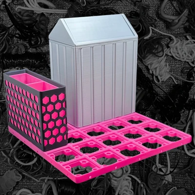 Thùng rác Gridfinity có thể 2x3