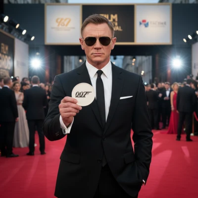 Đế Lót Ly Hình Logo James Bond 007