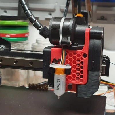 Kingroon KP3S Orbiter V2 + V6 hotend remix