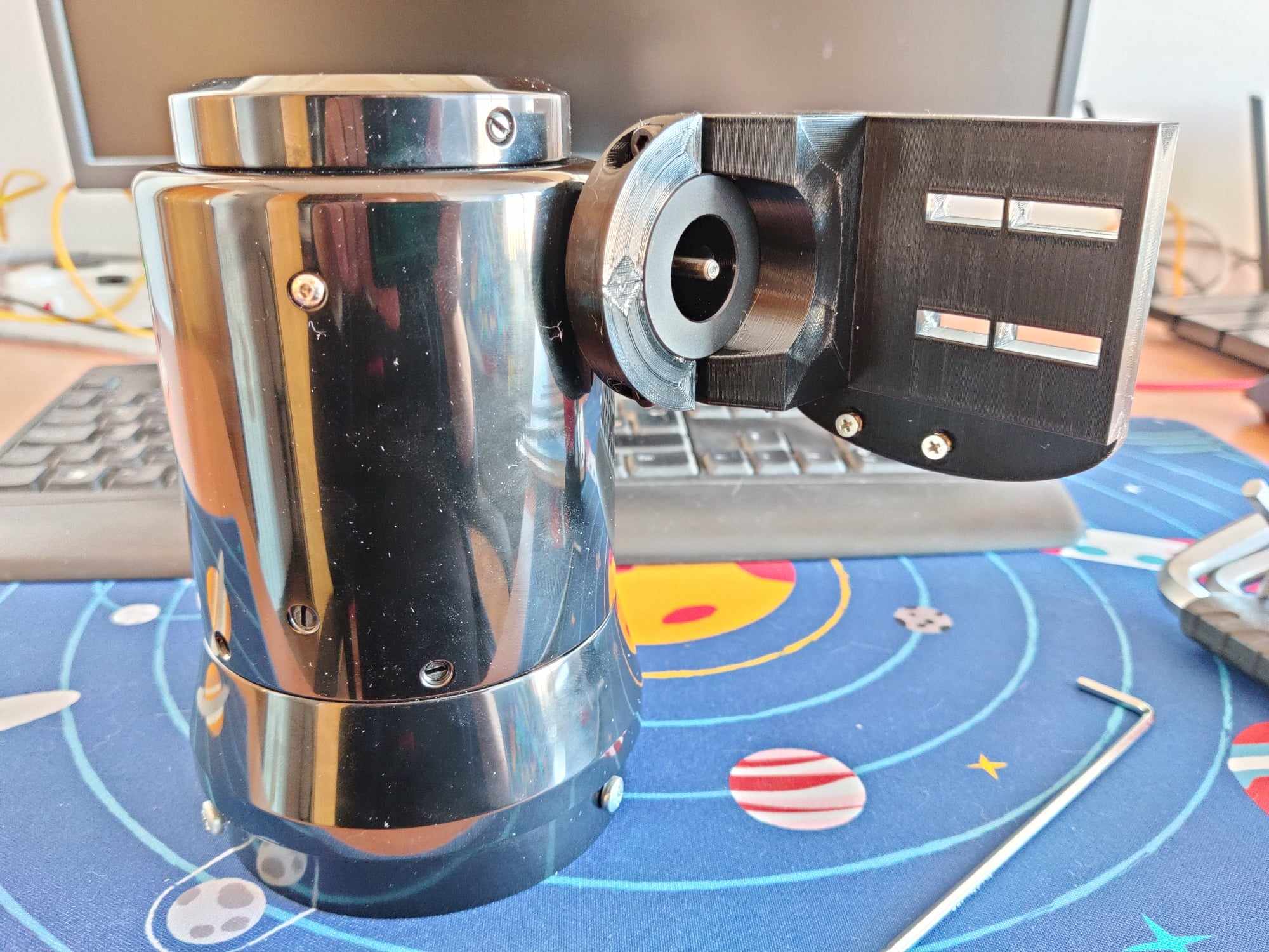 Giá đỡ motor NEMA17 cho focuser Lacerta Crayford