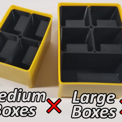 Khay Chia Ngăn Hộp Phụ Tùng Harbor Freight - Hộp Nhỏ