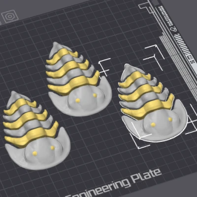 Bọ Ba Thùy Xoay Khớp (Flexi Trilobite Articulated)