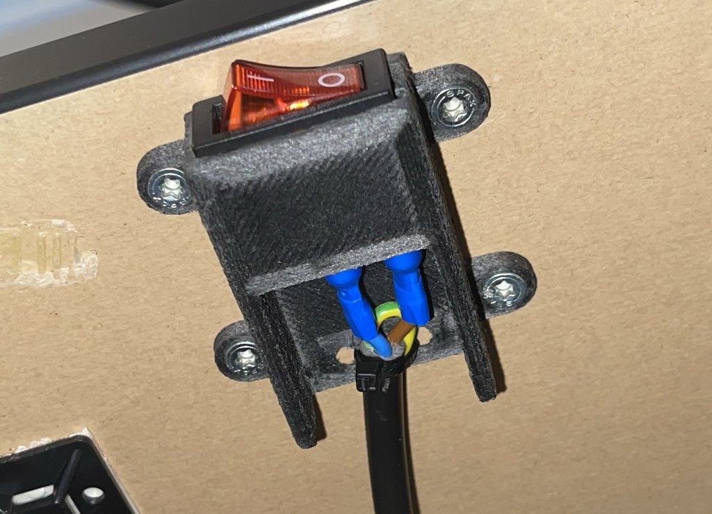 Hộp gắn công tắc KCD3 dưới bàn (phiên bản đơn và đôi)