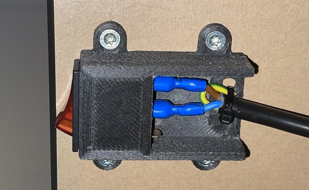 Hộp gắn công tắc KCD3 dưới bàn (phiên bản đơn và đôi)